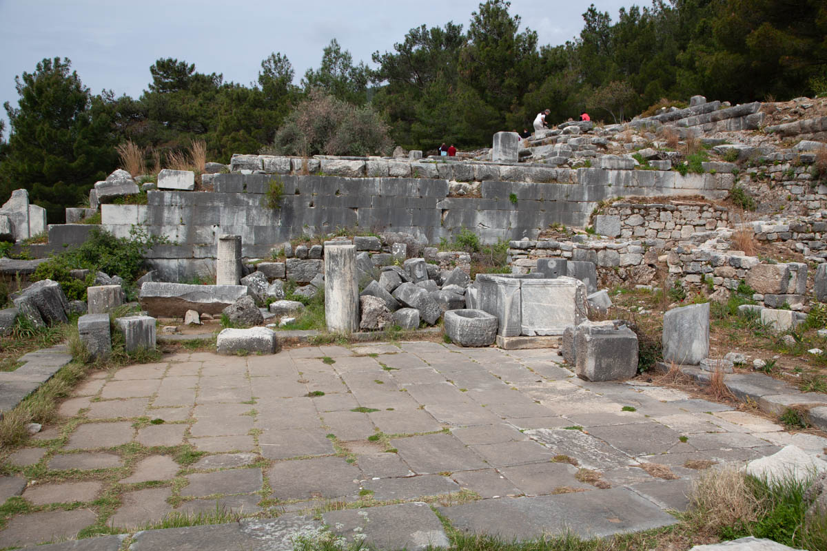 Turkey, Aydin, Priene - Prytaneum