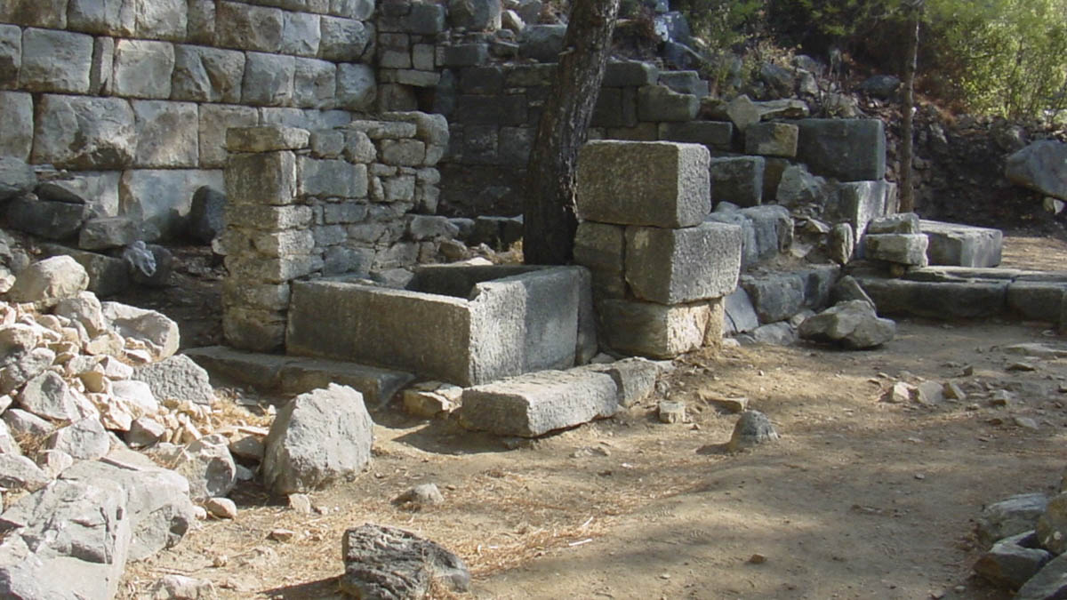 Turkey, Aydin, Priene - Sanctuary of Demeter and Kore