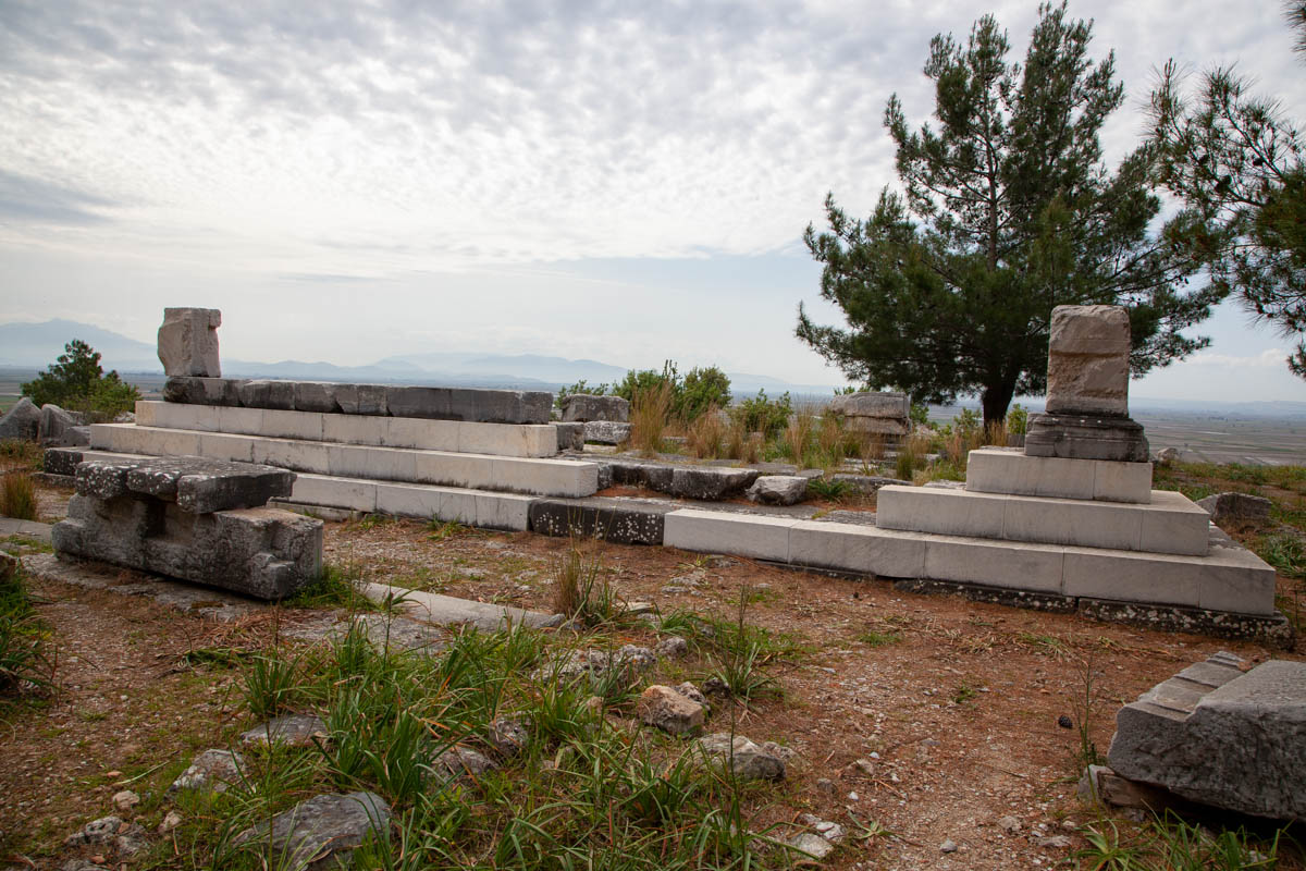 Turkey, Aydin, Priene - Temenos of Zeus Olympius