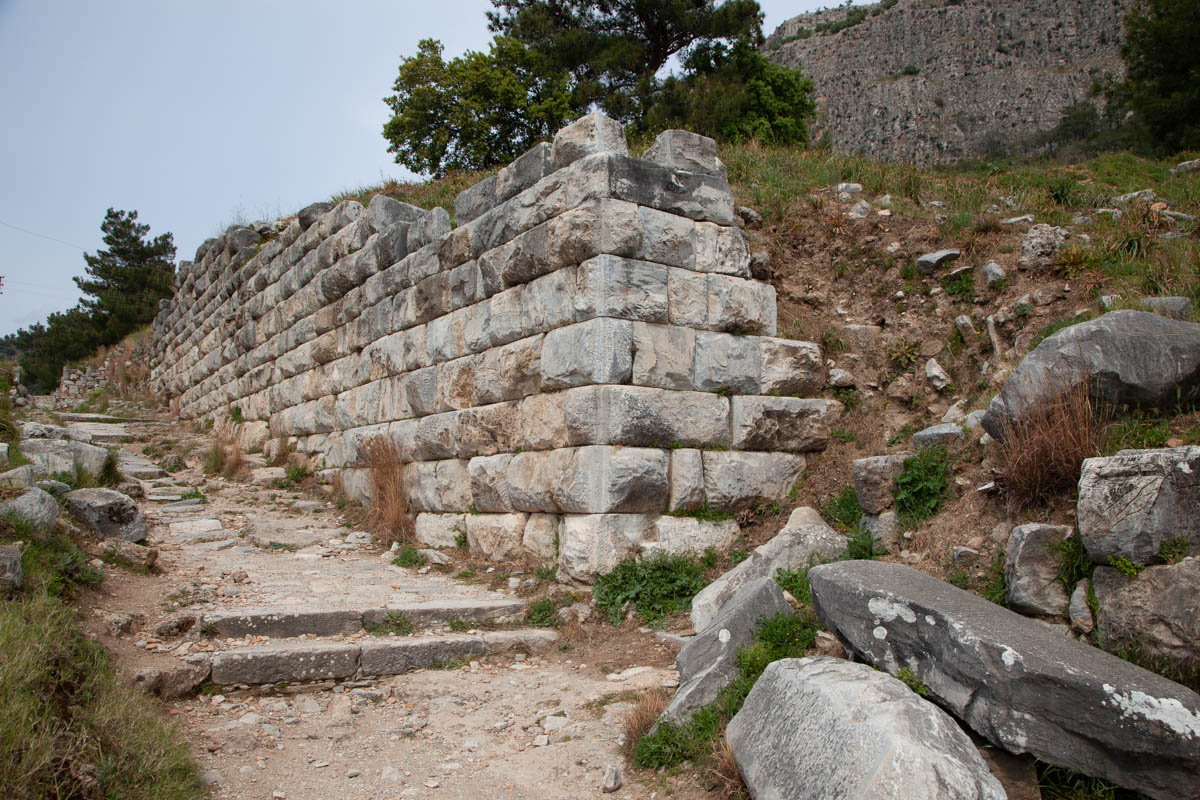 Turkey, Aydin, Priene - Hellenistic Walls