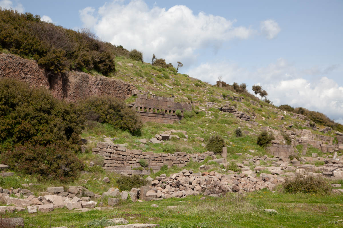 Turkey, Canakkale, Assos - Gymnasium