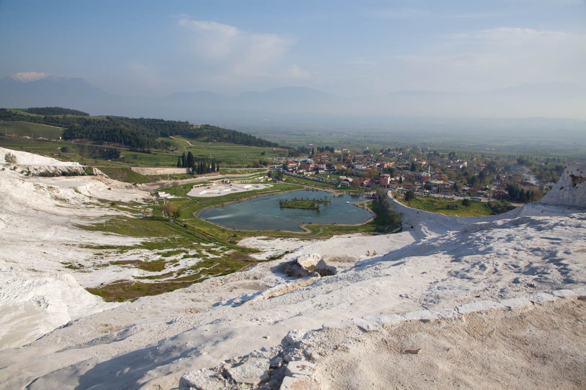 Turkey, Denizli, Pamukkale (Hierapolis) - Travertine