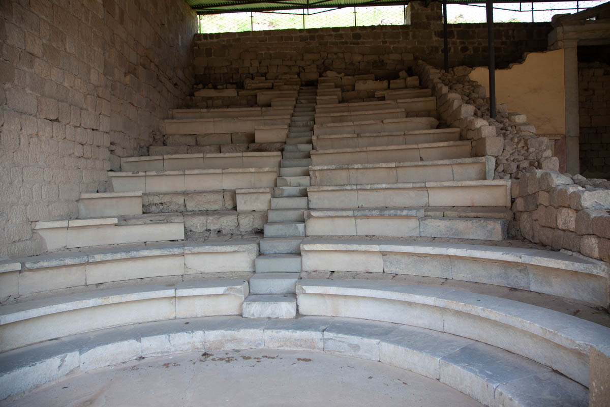Turkey, Izmir, Pergamon - Roman Odeon