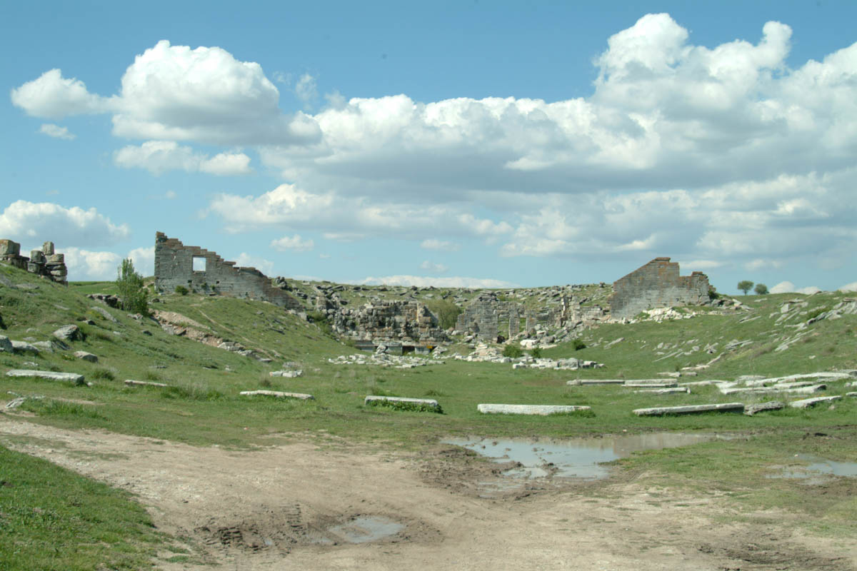 Turkey, Kutahya, Aizanoi - Roman Stadium