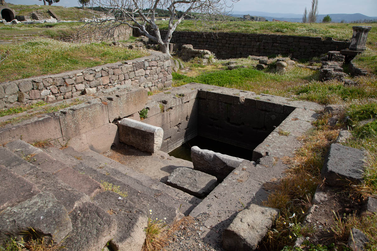 Turkey, Pergamon, Izmir,  - Asklepieion - Healing Pools