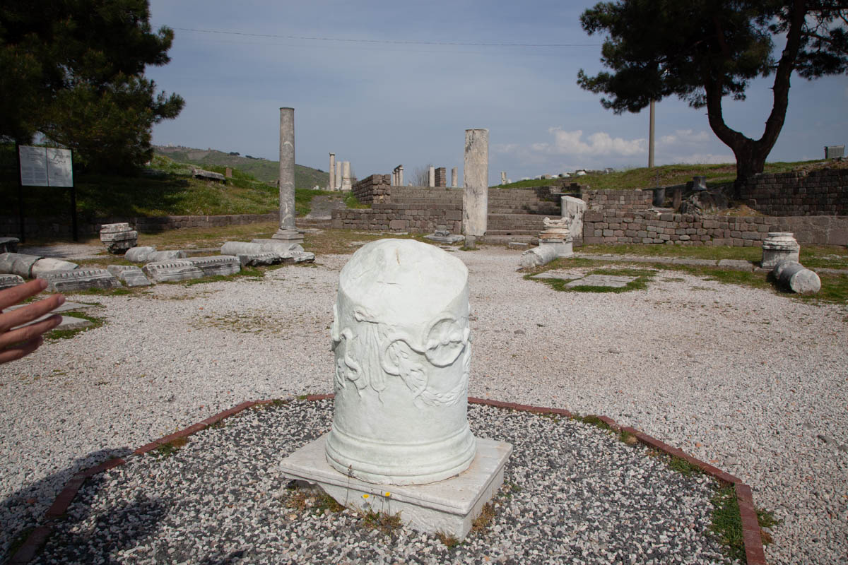 Turkey, Pergamon, Izmir,  - Asklepieion - Main Square