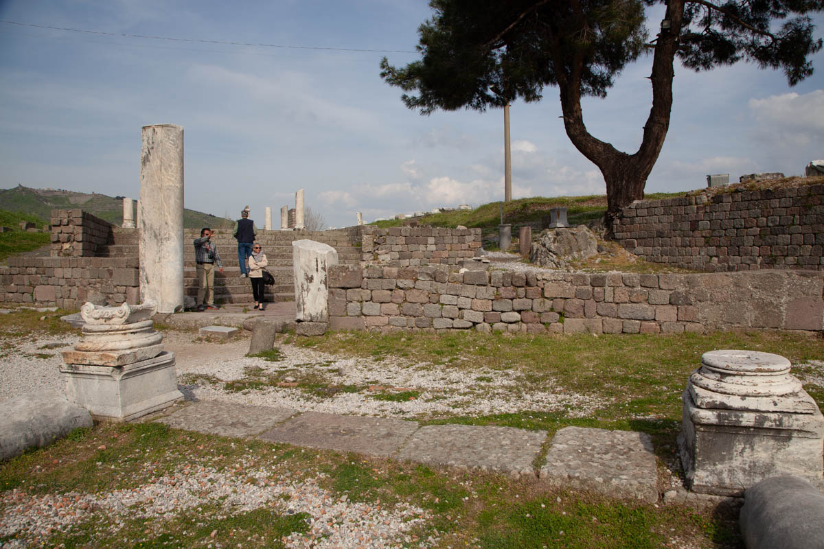 Turkey, Pergamon, Izmir,  - Asklepieion - Propylon