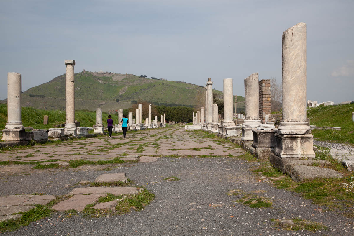 Turkey, Pergamon, Izmir,  - Asklepieion - Sacred Road
