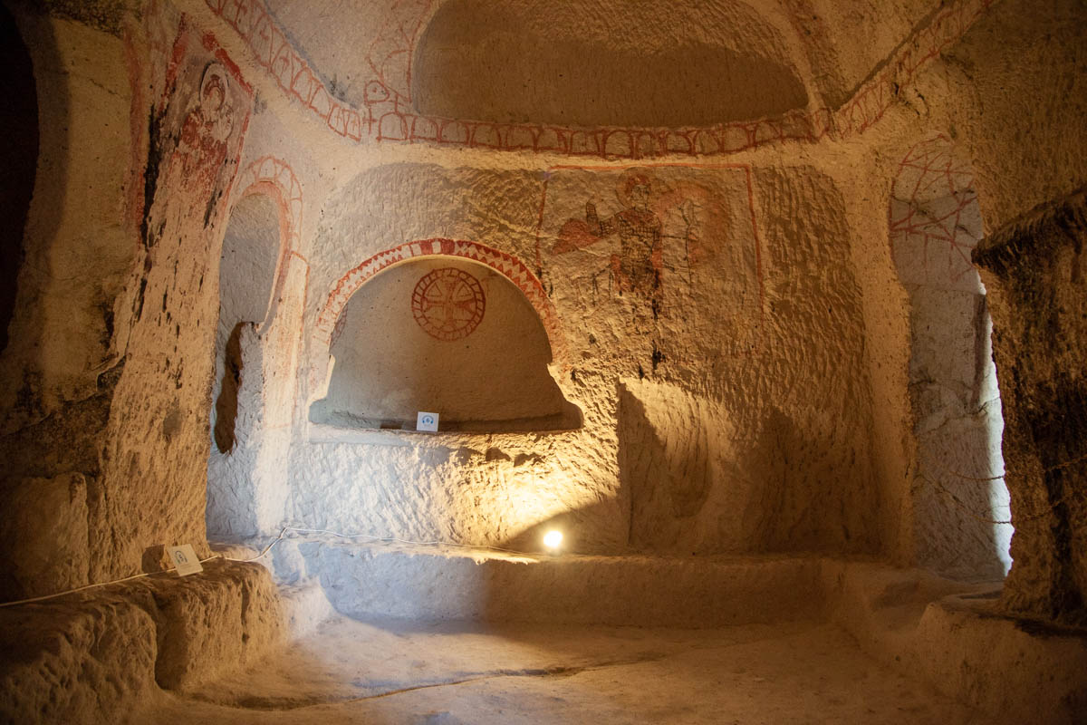 Turkey, Sivas, Cappadocia, Goreme - Basil church