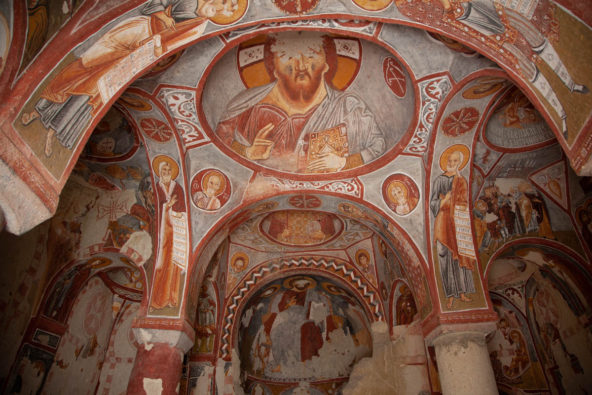 Turkey, Sivas, Cappadocia, Goreme - Elmali church (Apple Church)