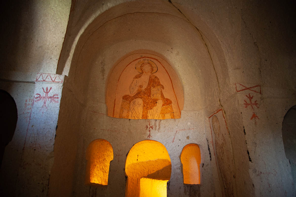 Turkey, Sivas, Cappadocia, Goreme - Pantokrator church
