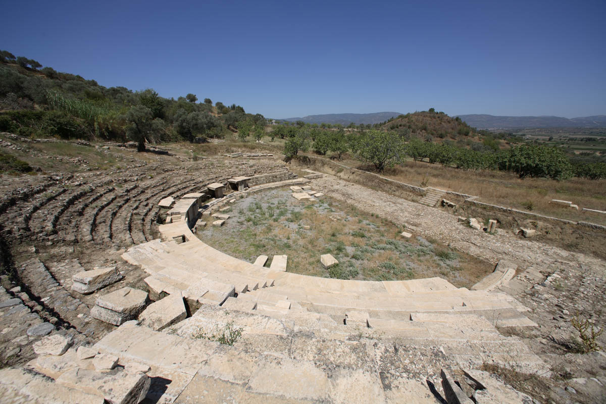 Turkey, Aydin, Magnesia on the Meander - Roman Theatron