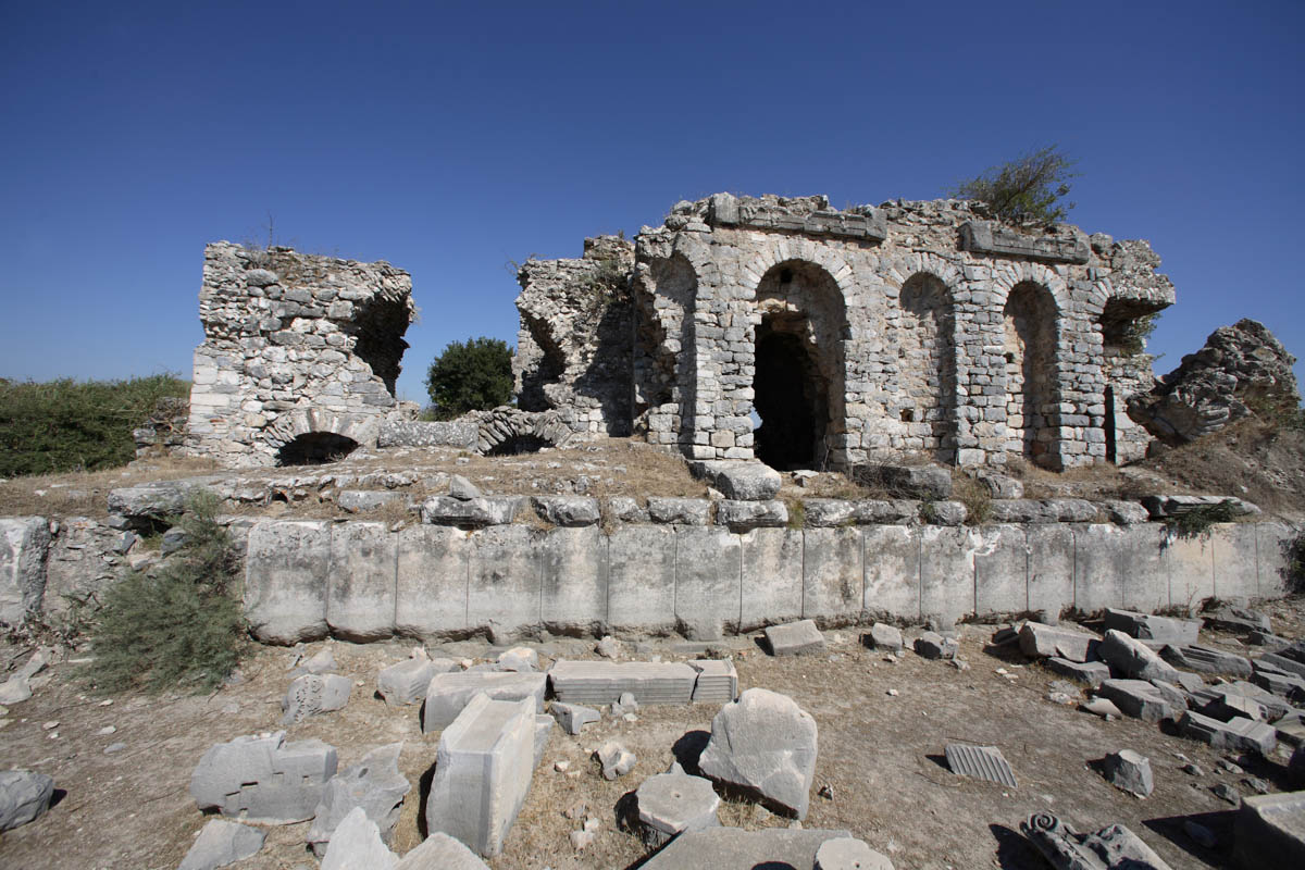 Turkey, Aydin, Miletus - Roman Nymphaeum
