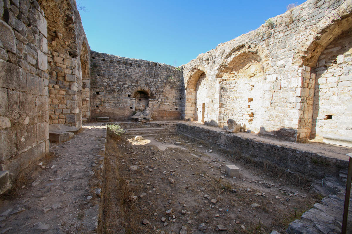 Turkey, Aydin, Miletus - Roman Faustina baths