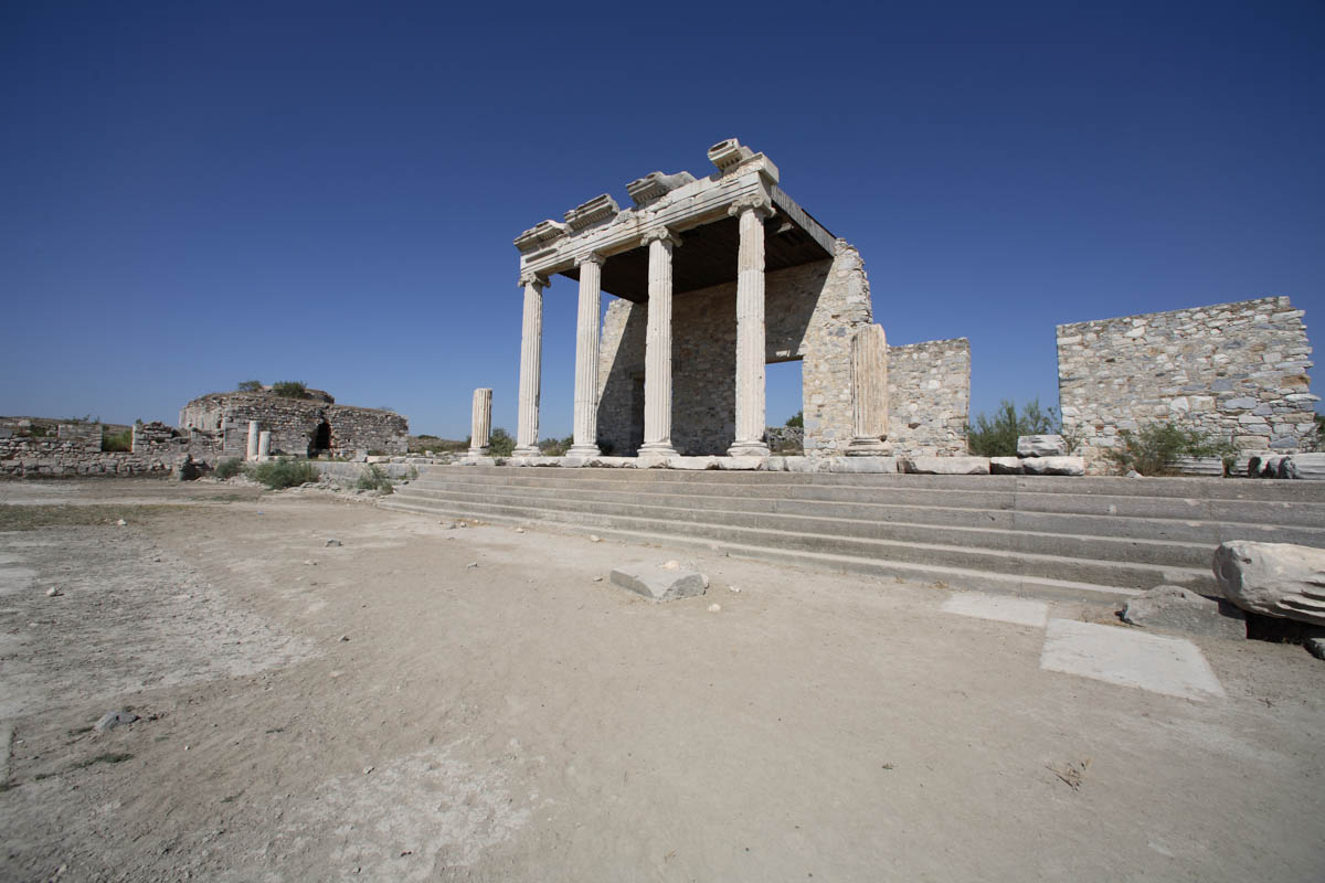 Turkey, Aydin, Miletus - Stoa Ionic