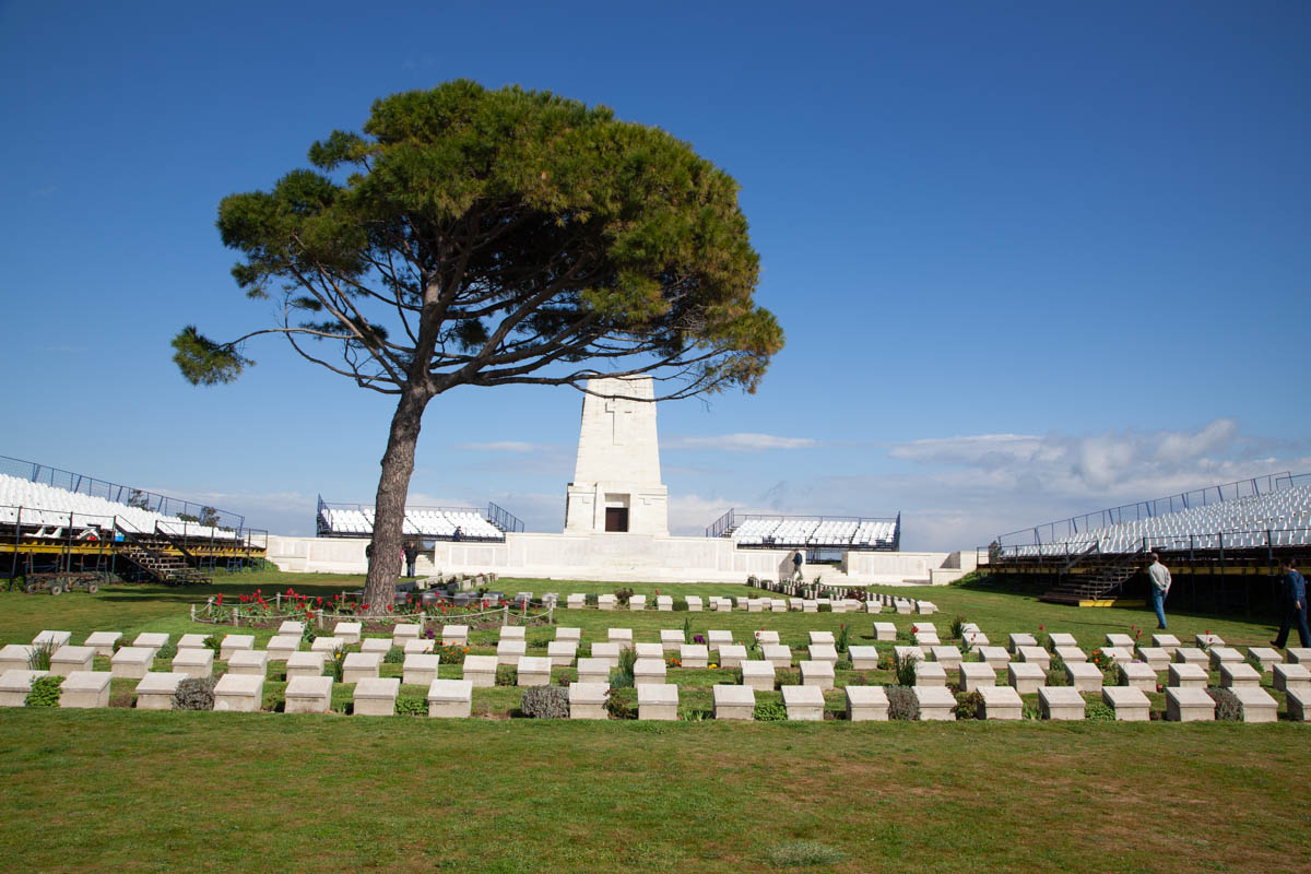 Turkey, Canakkale, Gallipoli, Lone Pine Memorial