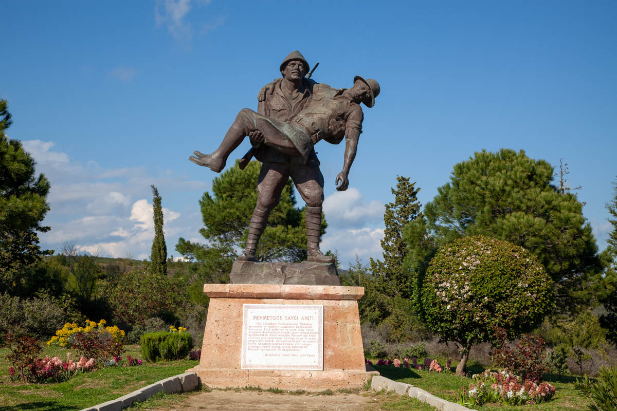 Turkey, Canakkale, Gallipoli, Mehmetcige Memorial