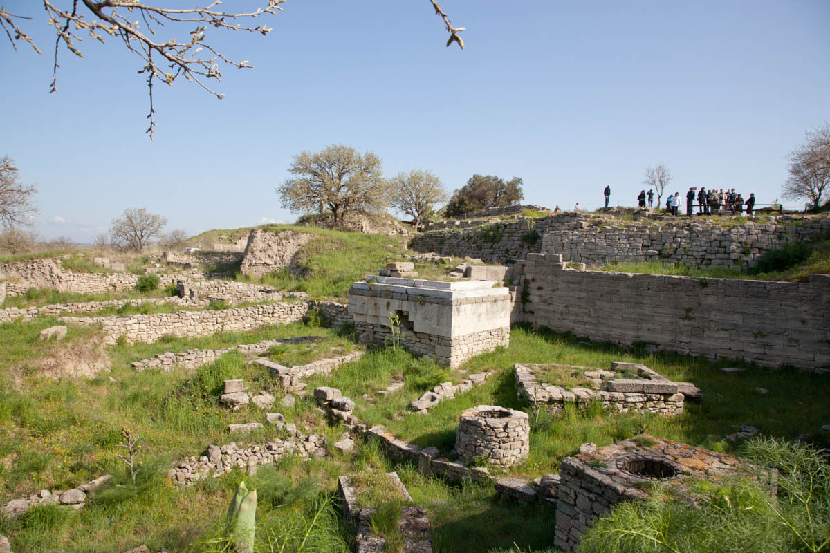 Turkey, Canakkale, Troy, Sanctuary (Troy VI-IX)