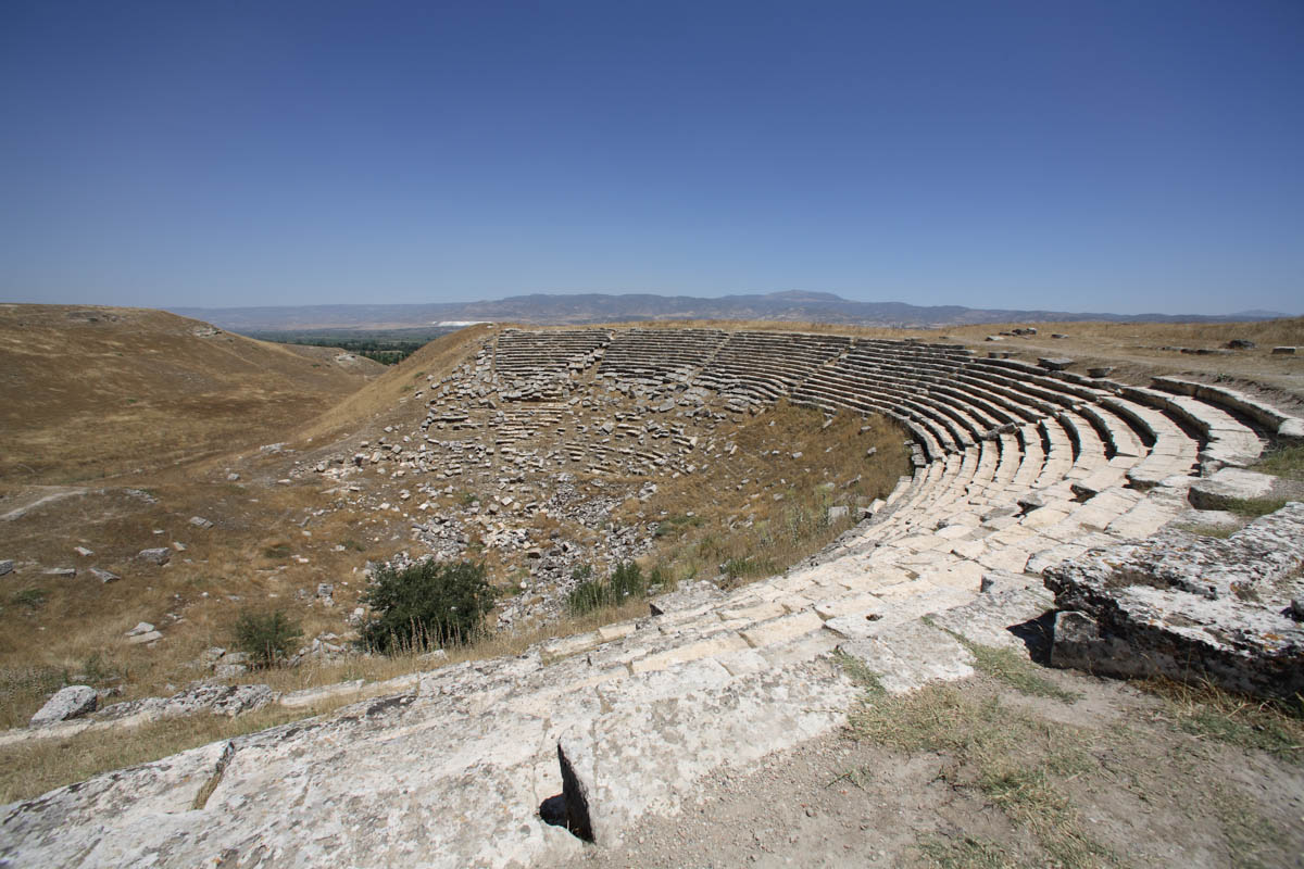 Turkey, Denizly, Laodicea on the Lycus - Greek theatre