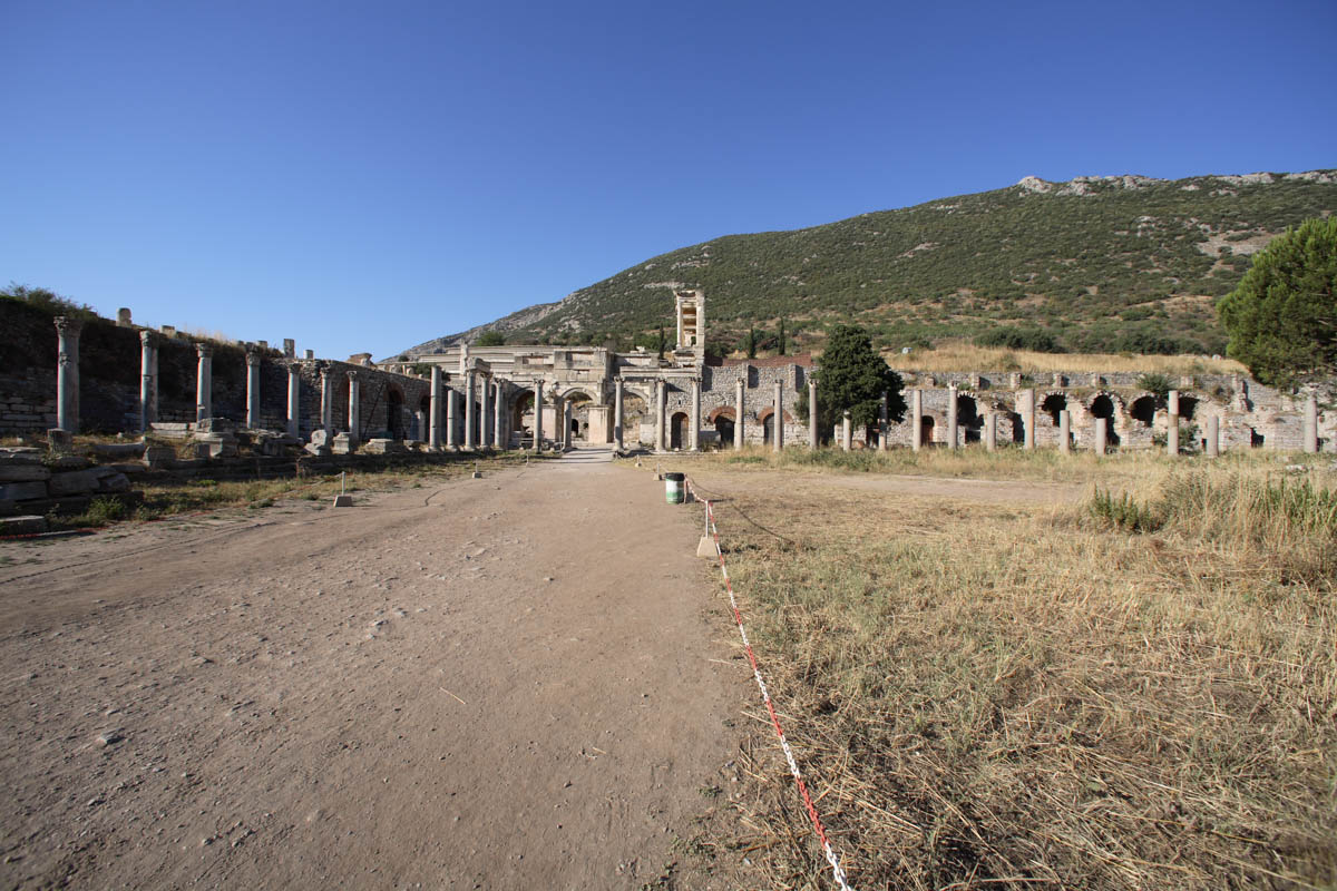 Turkey, Izmir, Ephesus, Agora (Lower, Commercial Agora)