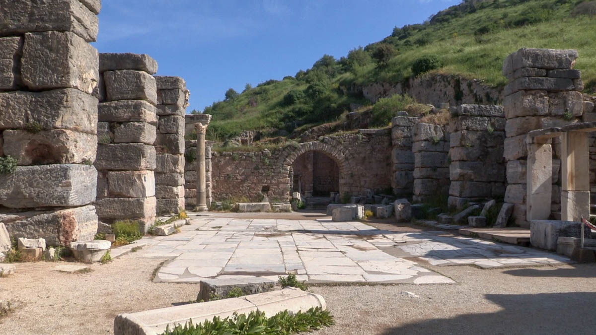 Turkey, Izmir, Ephesus, Roman Baths of Scholastica