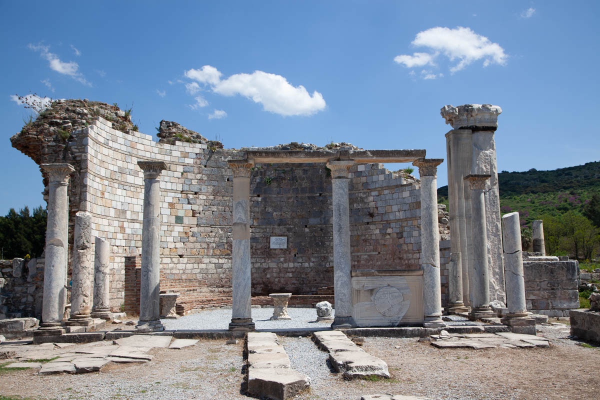 Turkey, Izmir, Ephesus, Church of Mary (Church of the Councils)