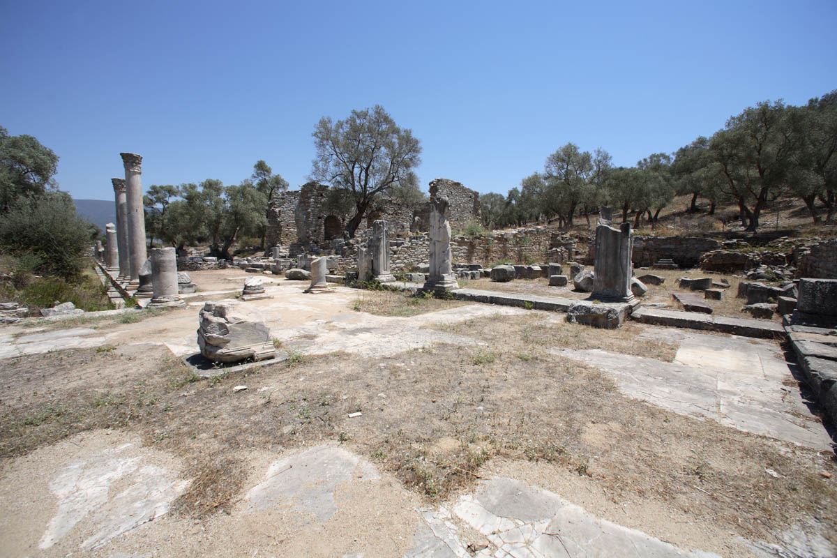 Turkey, Mugla, Iasos - Basilica