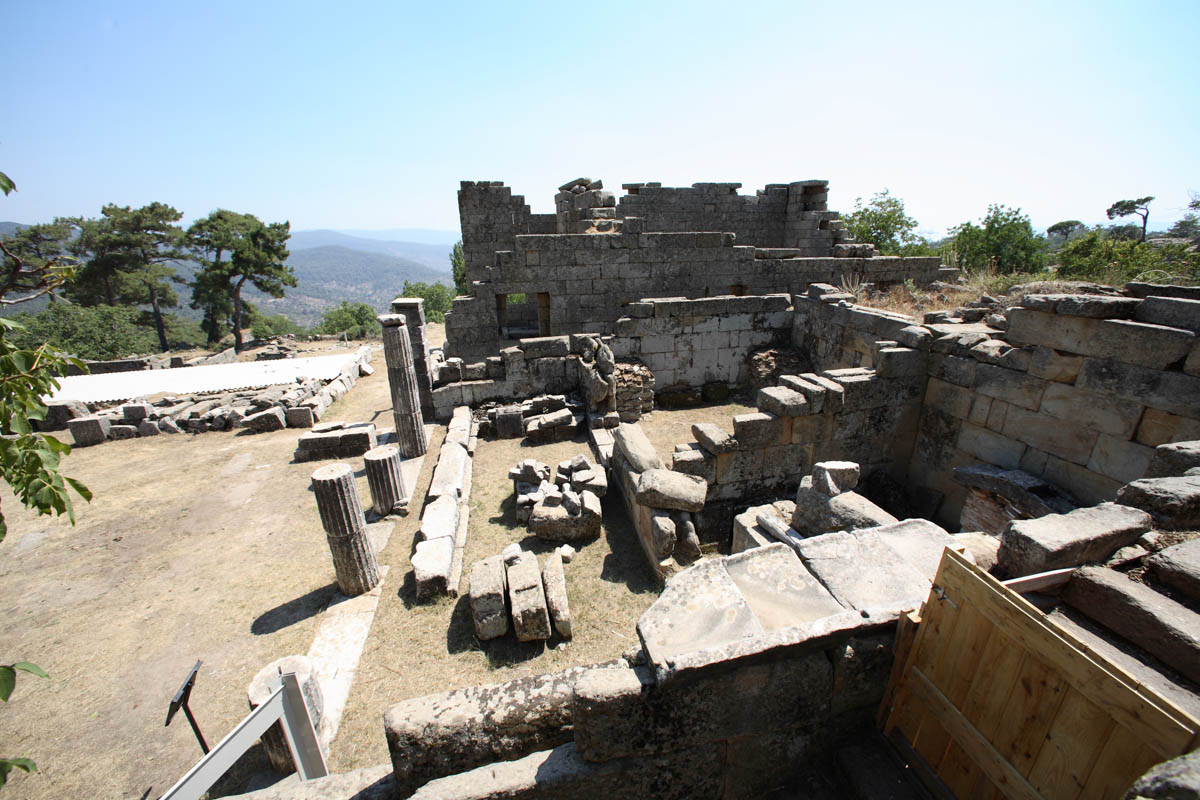 Turkey, Mugla, Labraunda - Oikoi