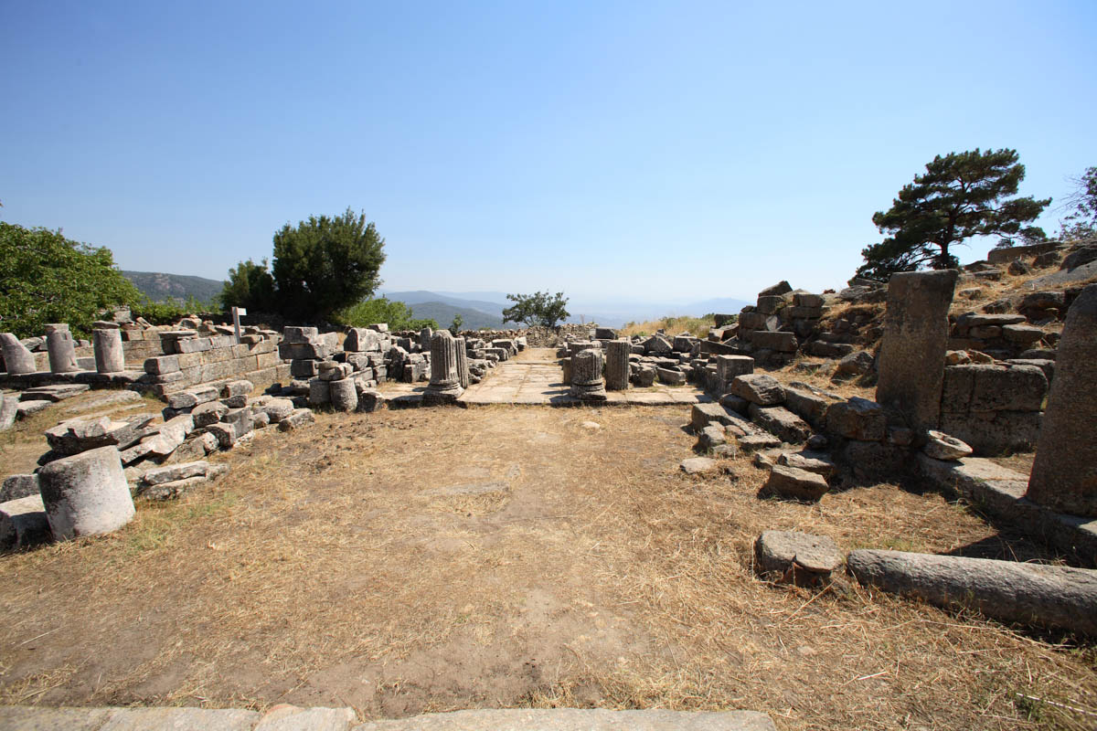 Turkey, Mugla, Labraunda - Propylon south