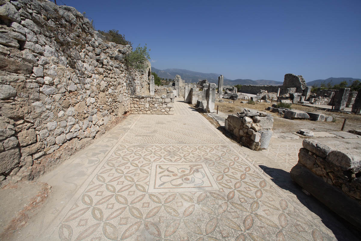 Turkey, Antalya, Xanthos - Byzantine monastery