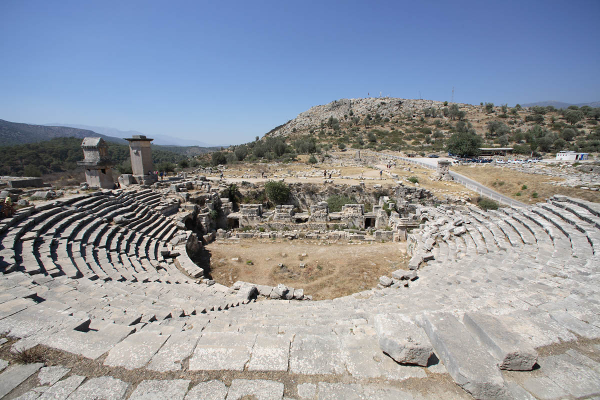 Turkey, Antalya, Xanthos - Roman theatre