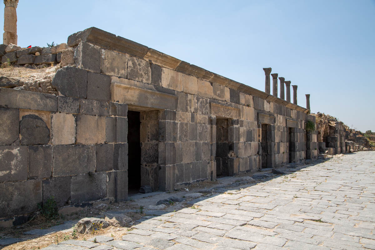 Jordan, Gadara(Umm Qais) - Shops