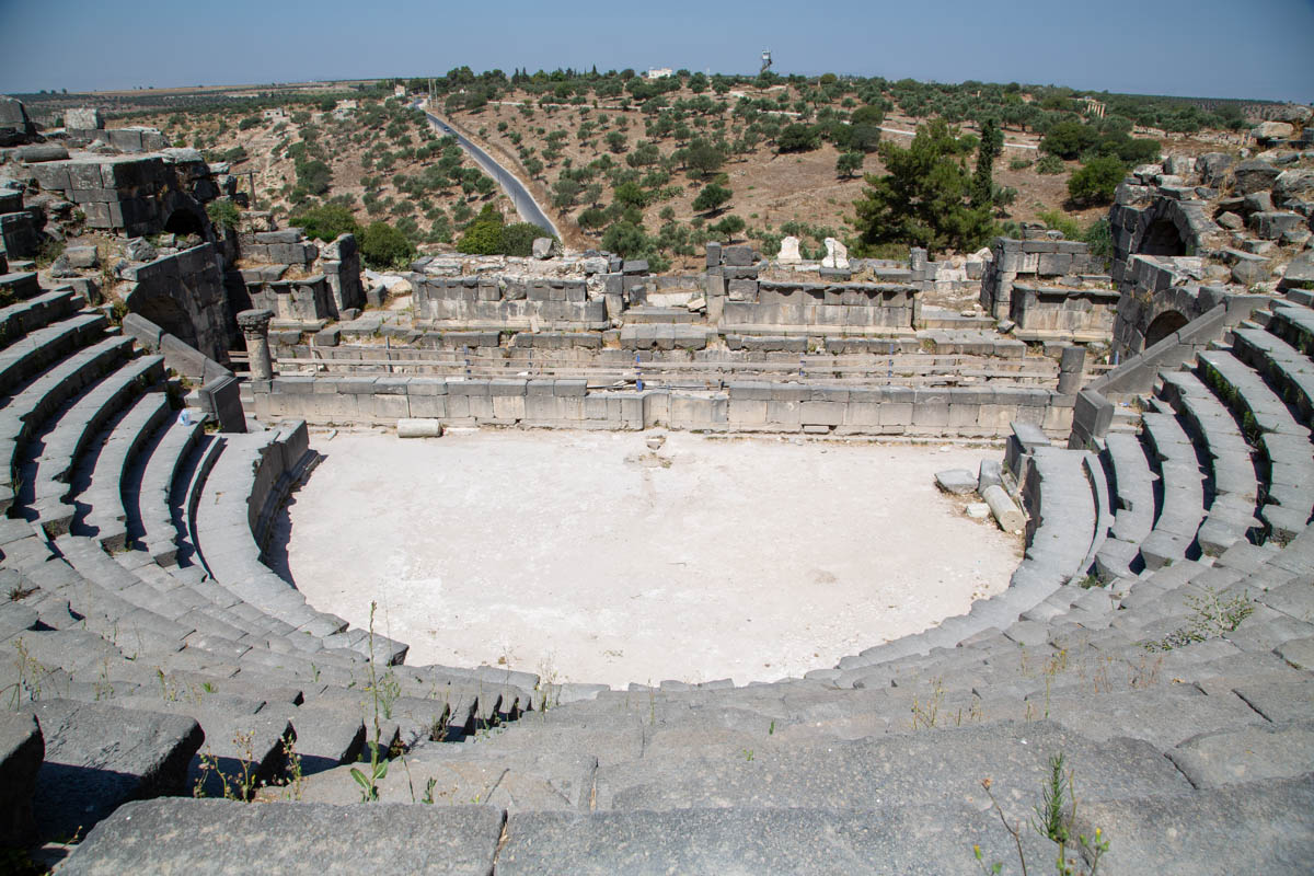 Jordan, Gadara(Umm Qais) -Roman  theatre (west)