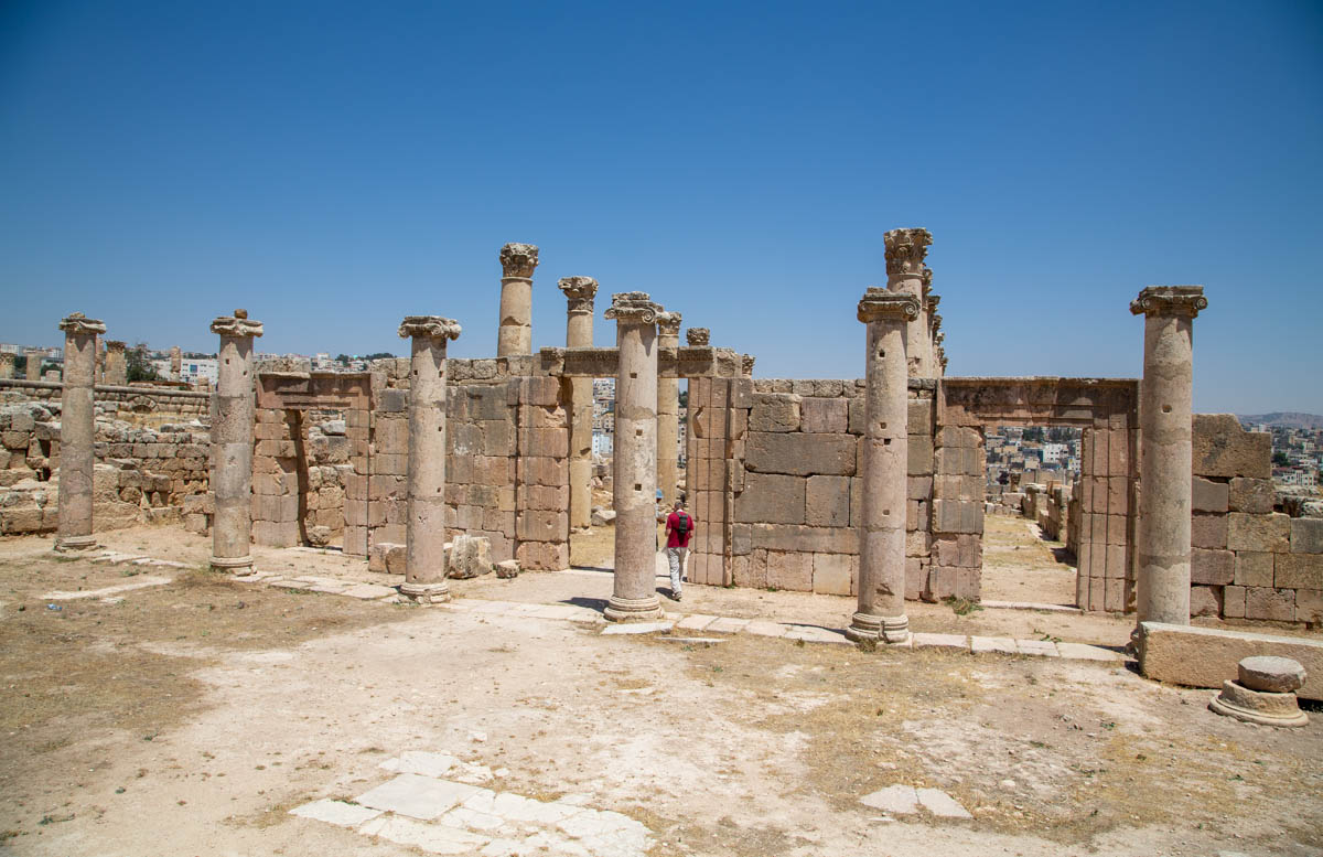 Jordan, Jerash - Cathedral complex