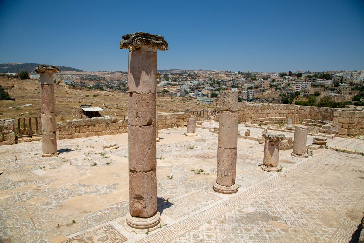 Jordan, Jerash - Christian church