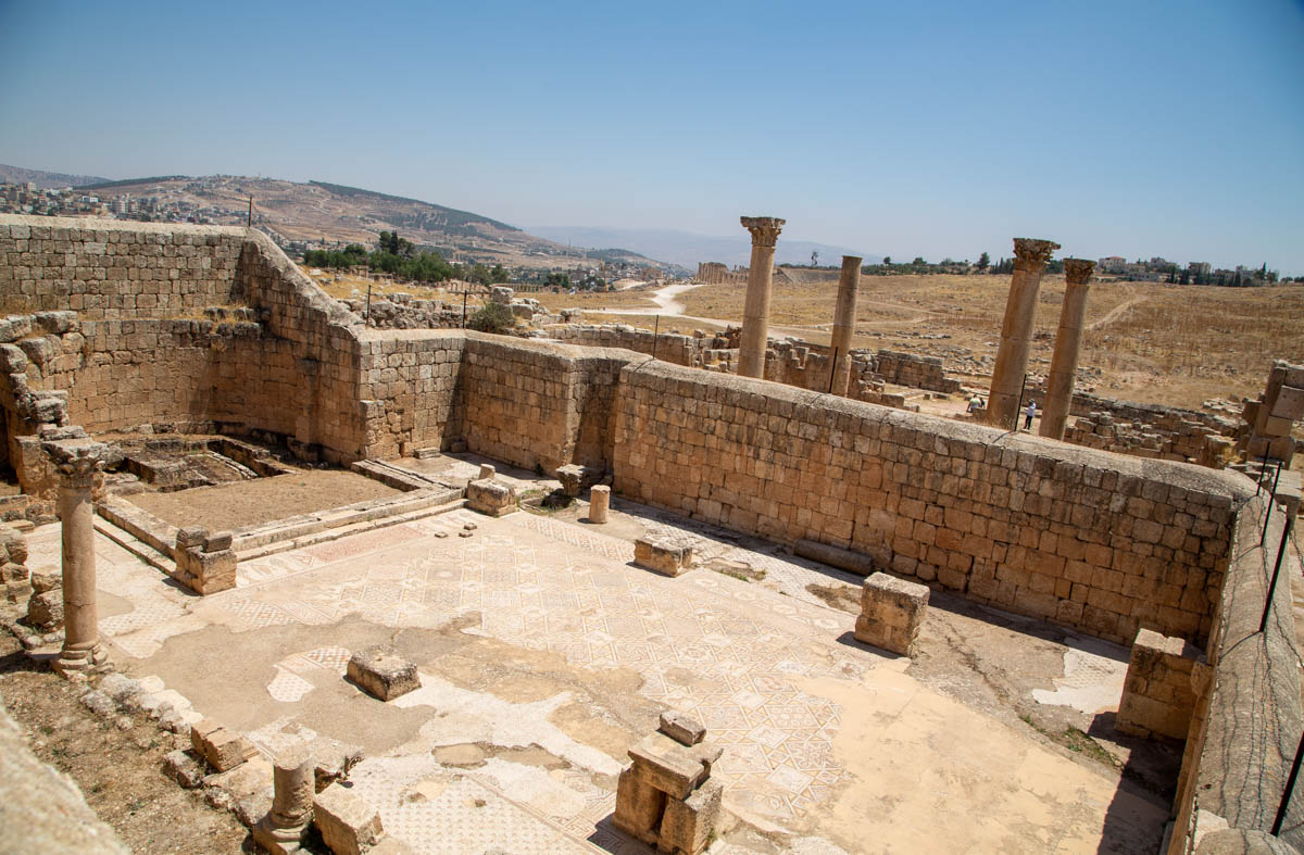 Jordan, Jerash - Church of Saints Cosmas and Damianus