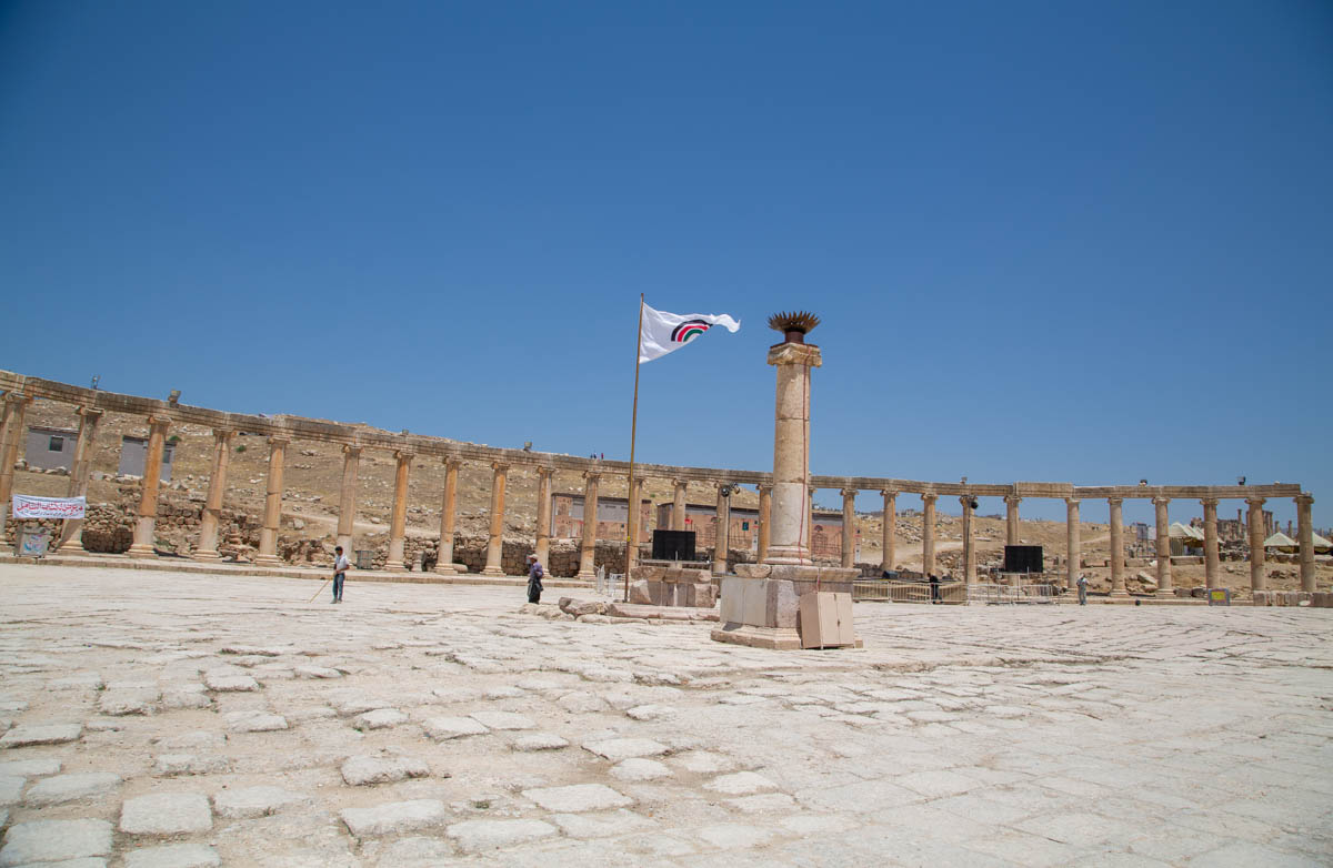 Jordan, Jerash - Roman Oval forum
