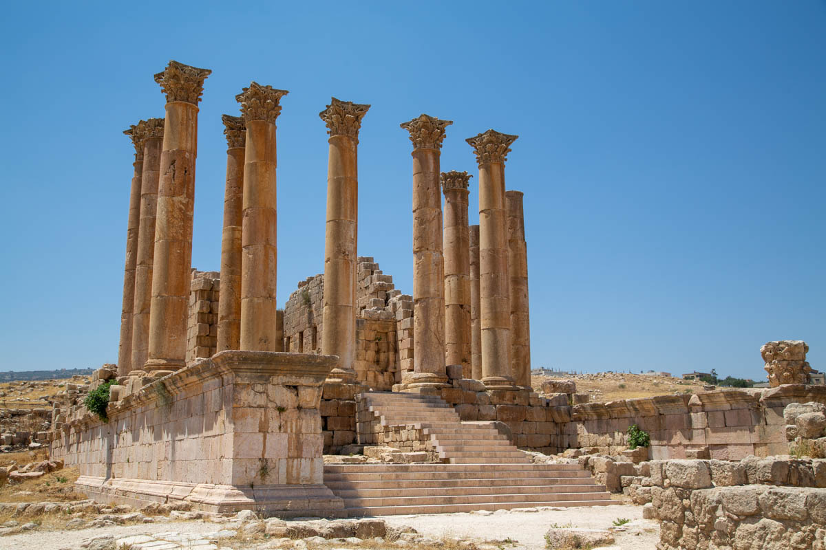 Jordan, Jerash - Tempel of Artemis