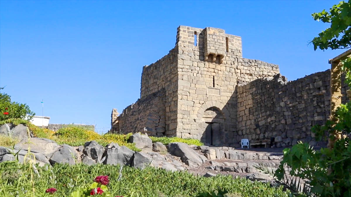 Jordan, Umayyad Qasr al Azraq Desert Castle