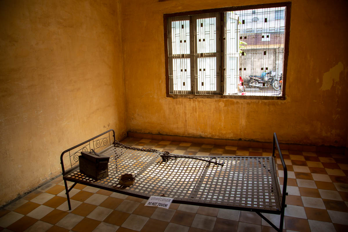Cambodia, Phnom Penh - Genocide center (Tuol Sleng)