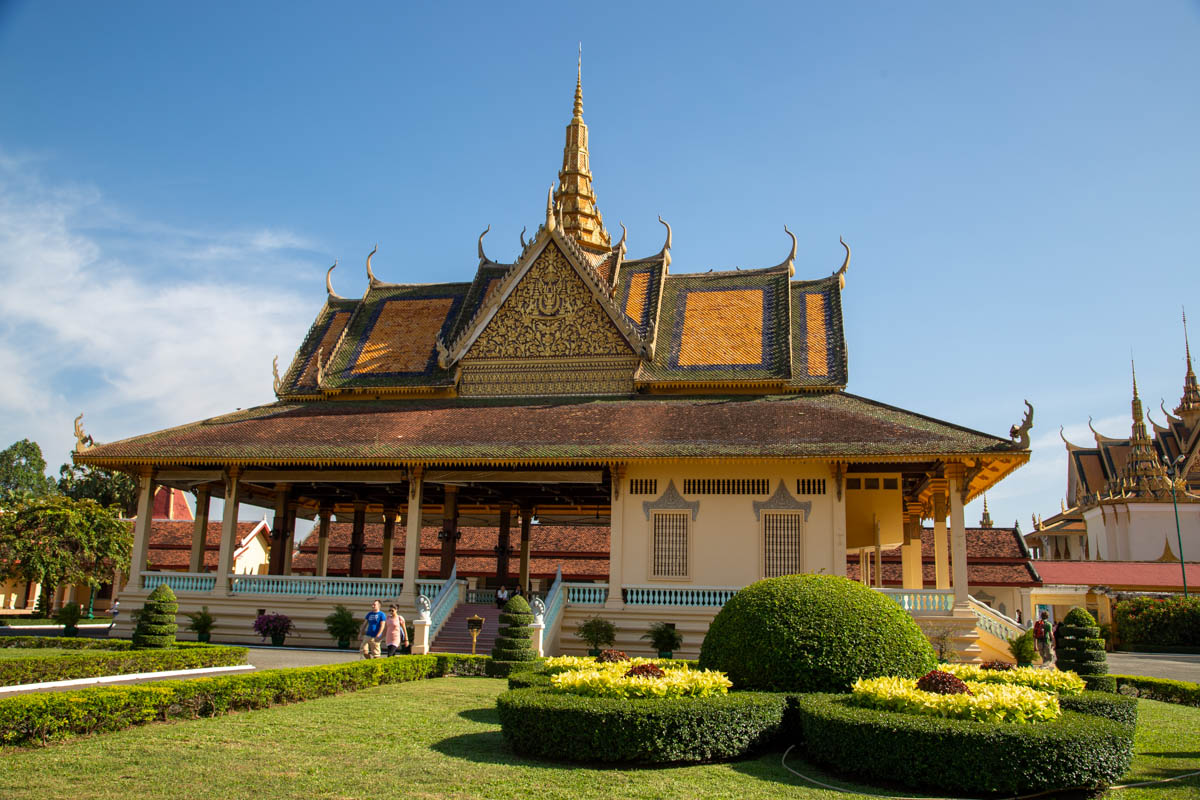 Cambodia, Phnom Penh - Royal Palace