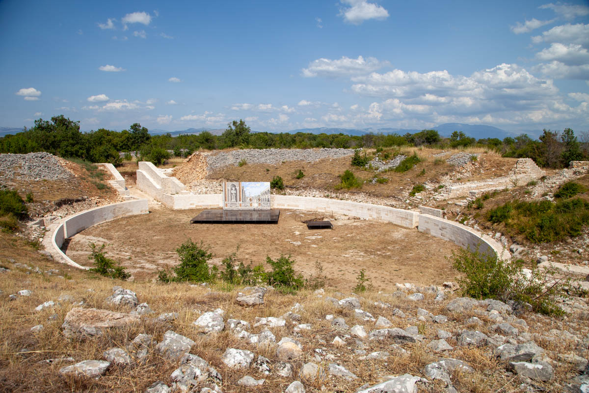 Croatia, Burnum, Roman amphitheatre