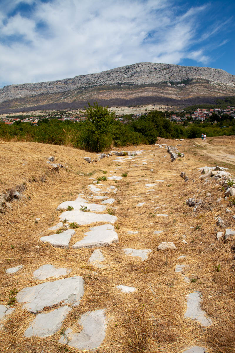 Croatia, Salona Ancient City - Cardo Maximus
