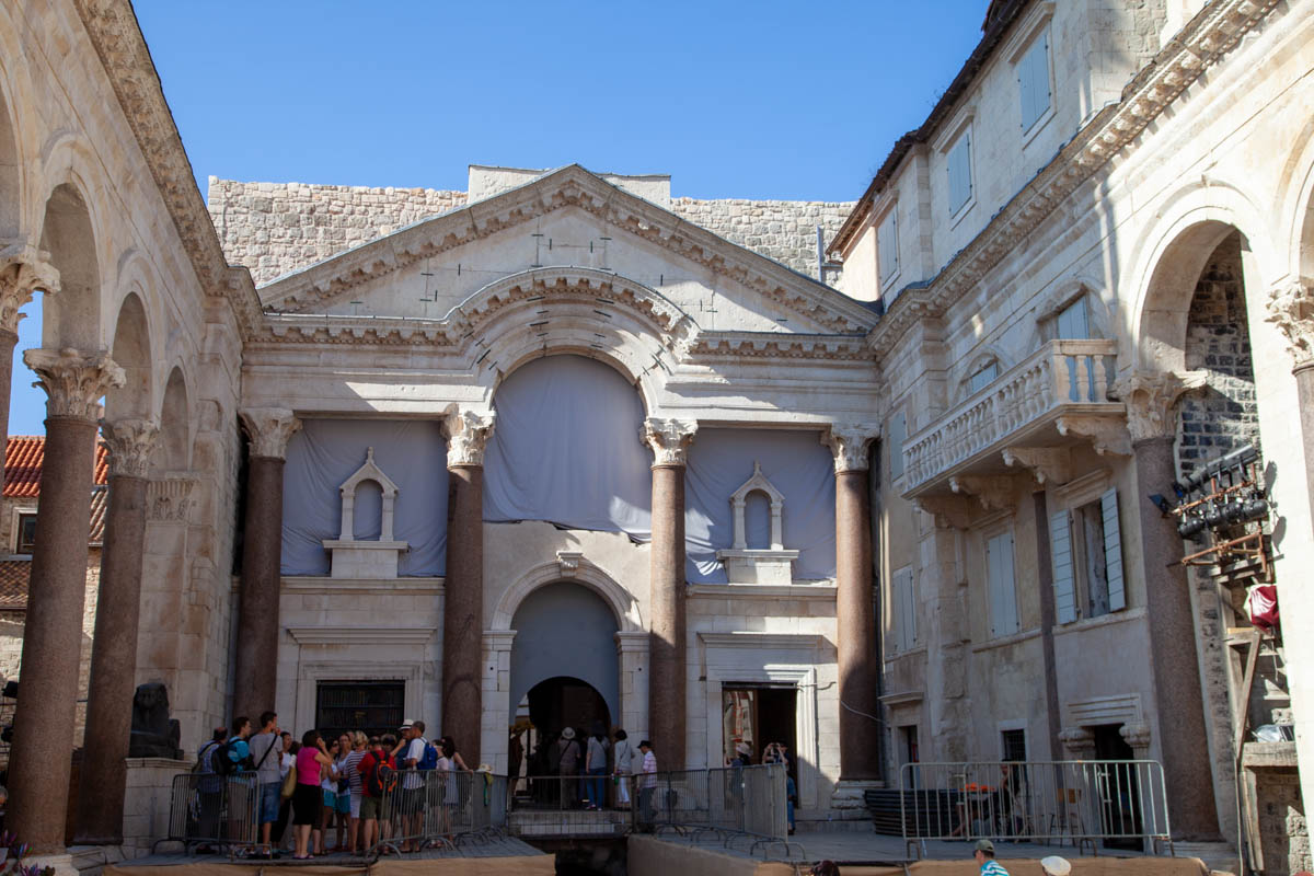 Croatia, Split, Palace of Diocletian