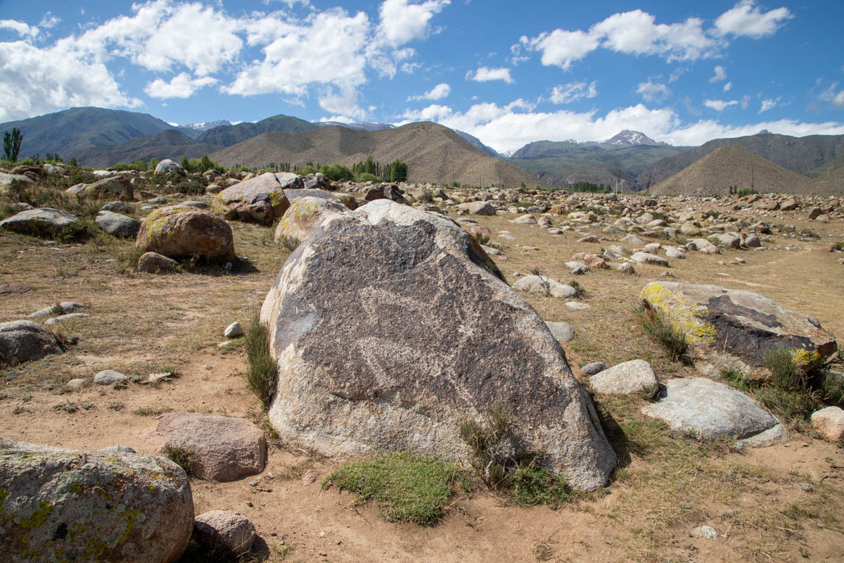 Kyrgyzstan, Cholpon Ata Prehistoric site
