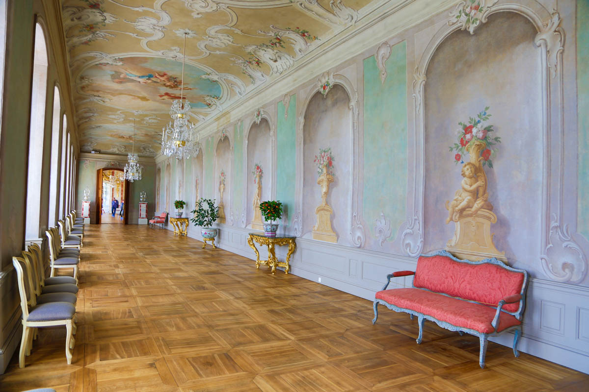Latvia, Baroque Rundale palace - Banqueting Hall