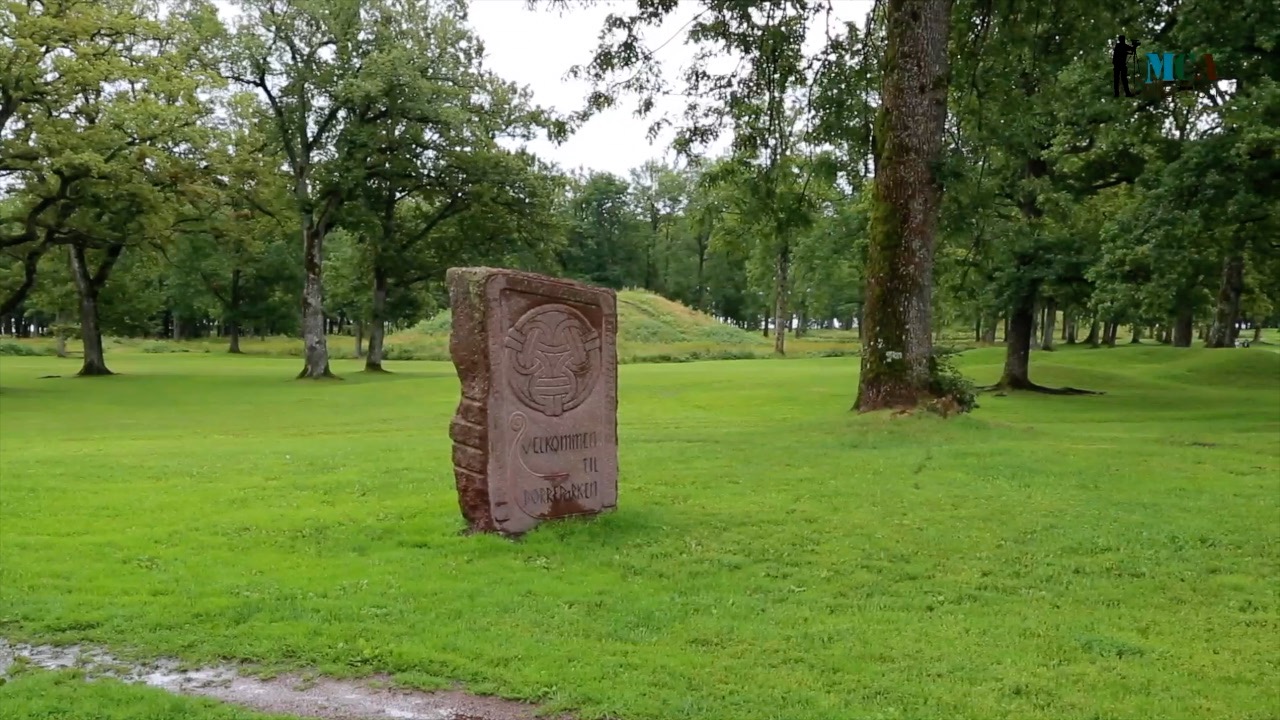 Norway, Borre mound cemetery, Viking graves