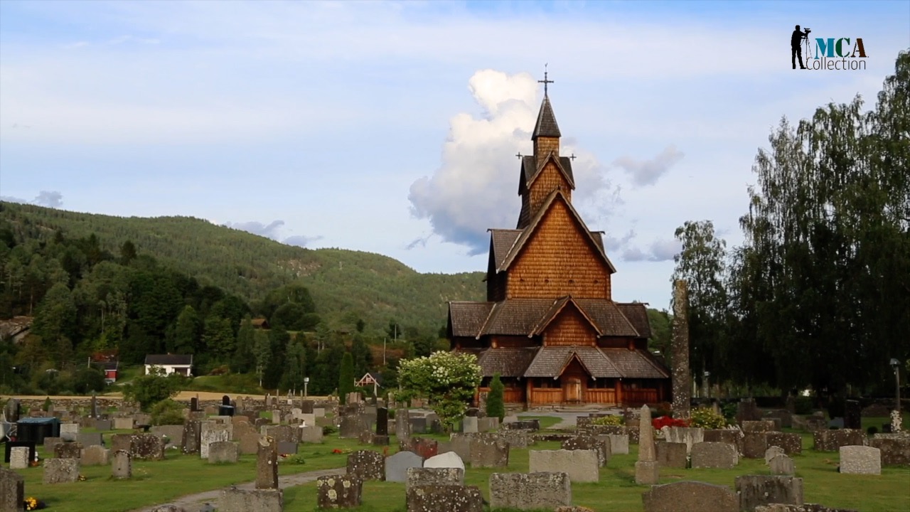 Norway, Haddal Stave Church