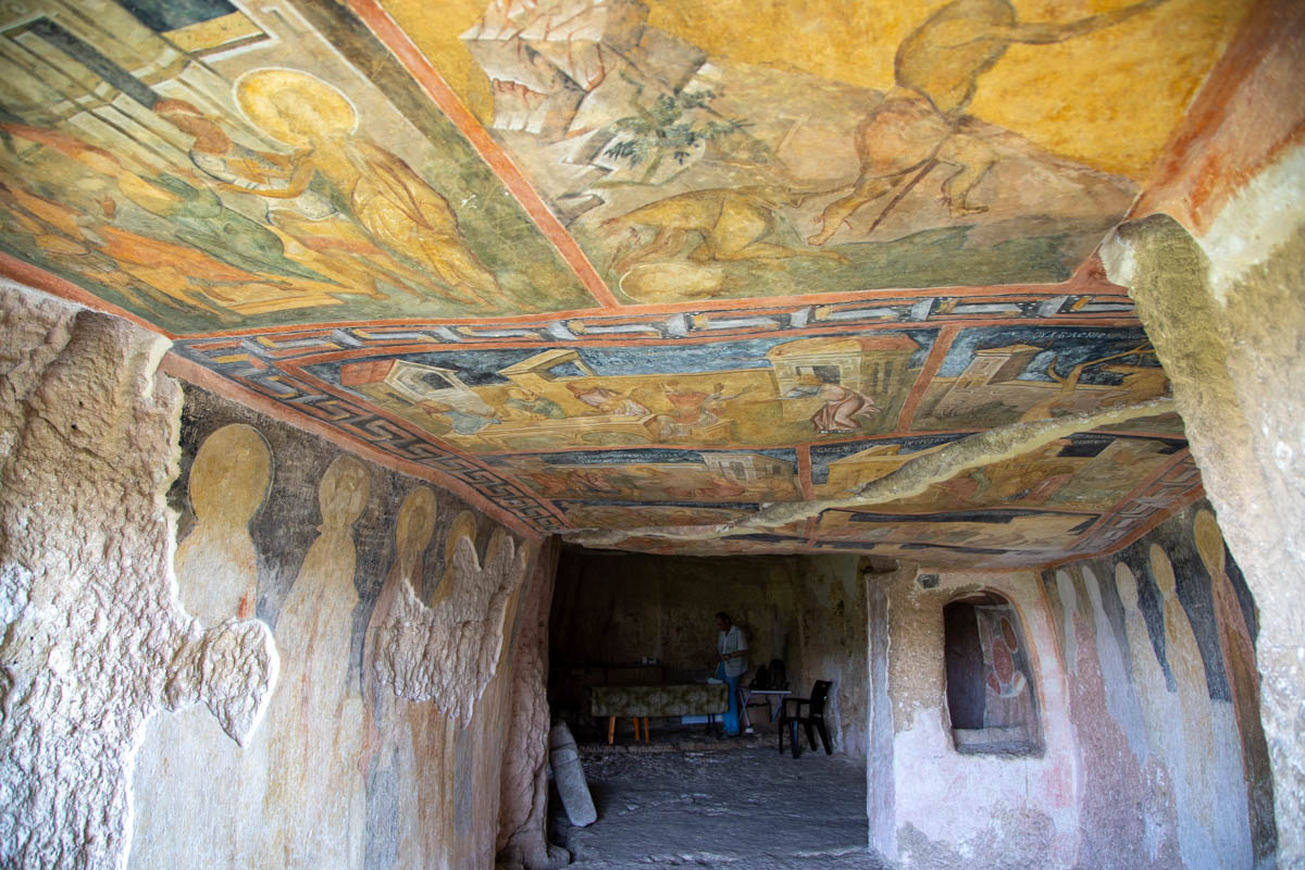 Bulgaria, Ivanovo, Saint Archangel Michael Rock sacred cave