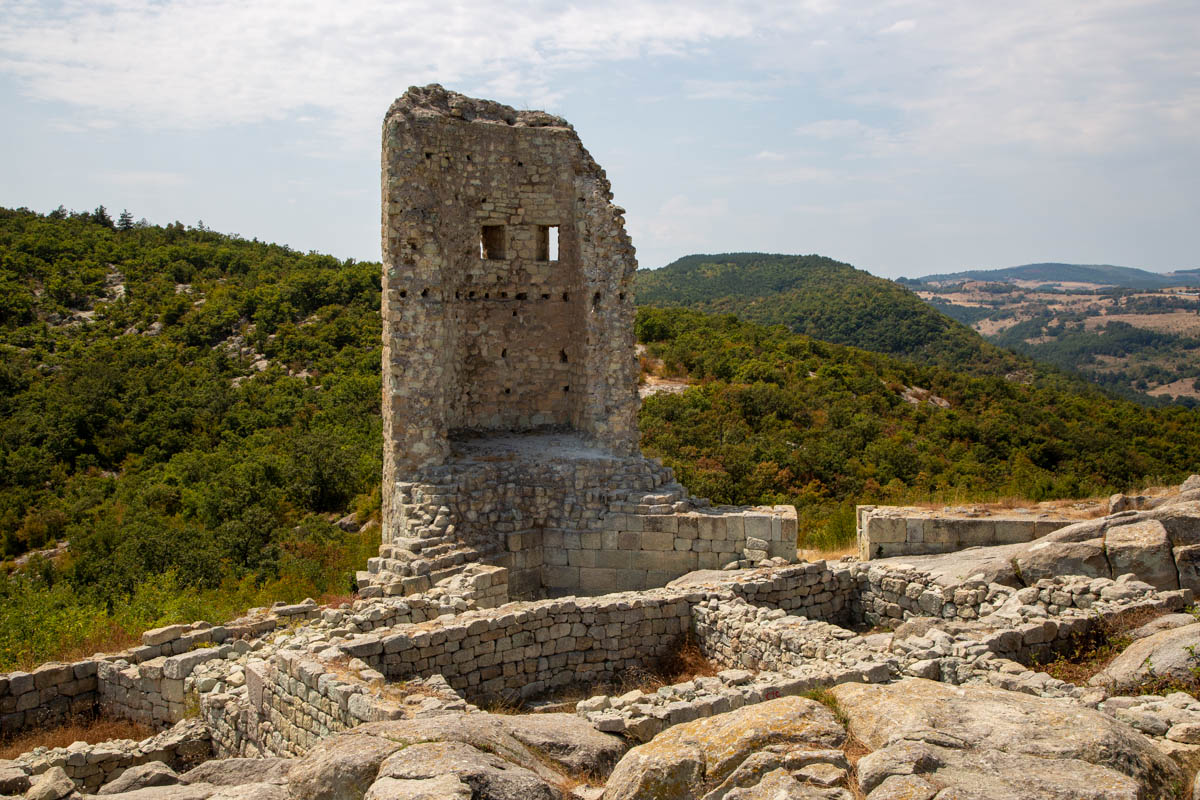 Bulgaria, Thracian city Perperikon - Roman tower